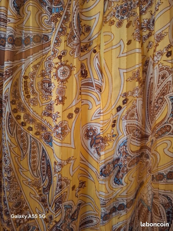 Robe longue imprimée Nina Kaufmann. Taille S mais taille 42 (image 15)