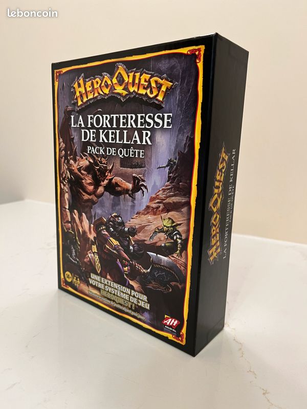Jeu de société Heroquest Extension Lune de la Terreur Avalon Hill avec