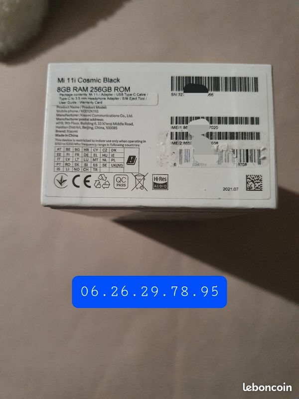 Xiaomi Mi 11i 8go 256go neuf scellé (image 2)