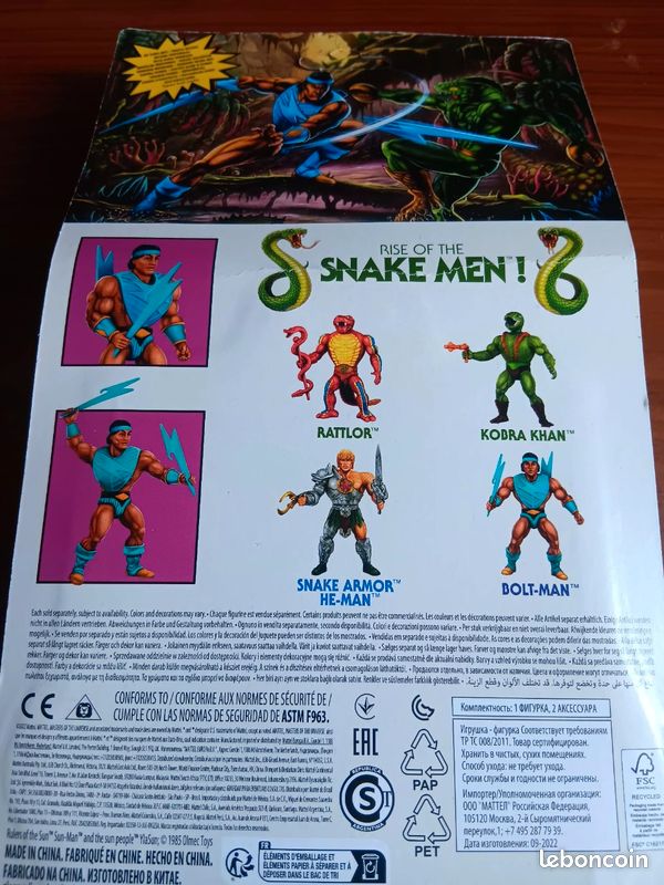 Figurine Masters of the Universe, BOLT MAN (image 2)