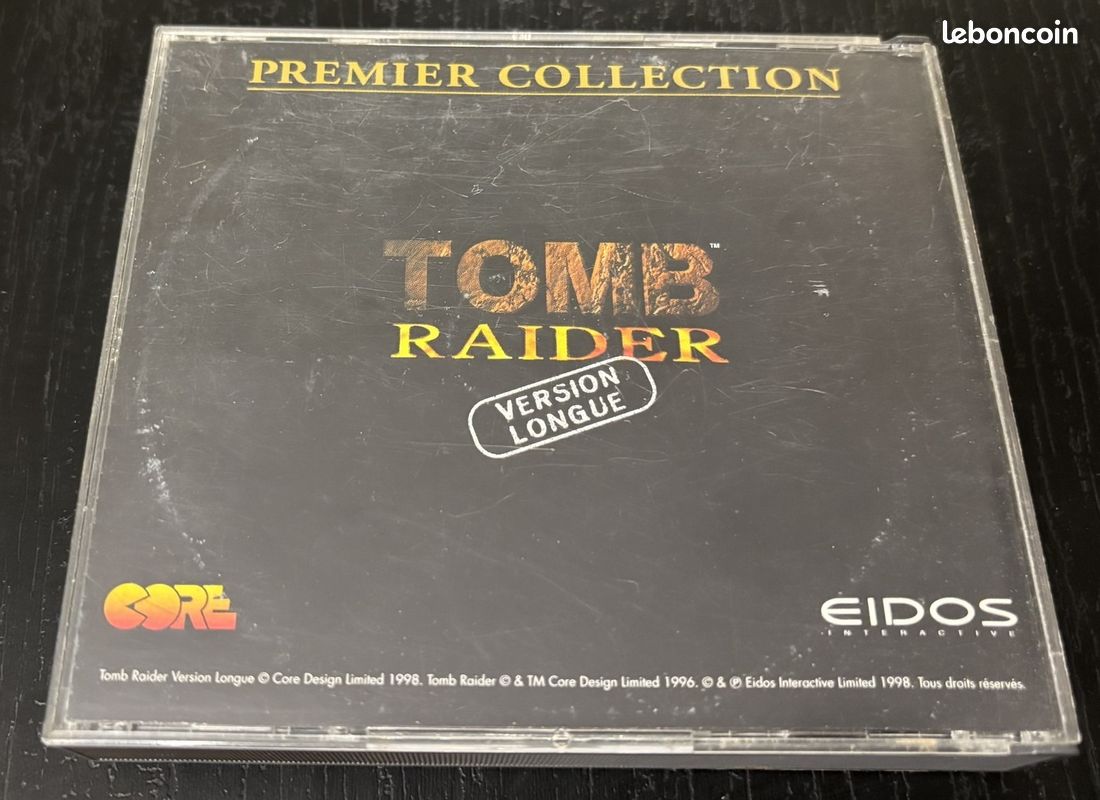 Jeu PC Tomb Raider Version Longue : Premier Collection - Bon état Complet Avec Boîtier Et Instructions