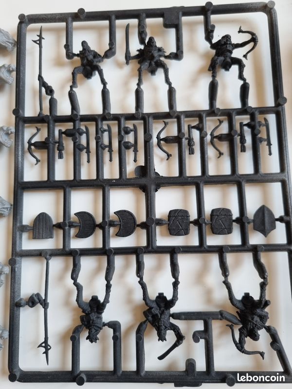 Cavaliers orcs Wargs MESBG Games Workshop figurine le seigneur des anneaux (image 2)