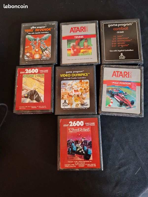 Jeu Atari 2600 F14 Tomcat - Version PAL (N°8132S) - État Correct
