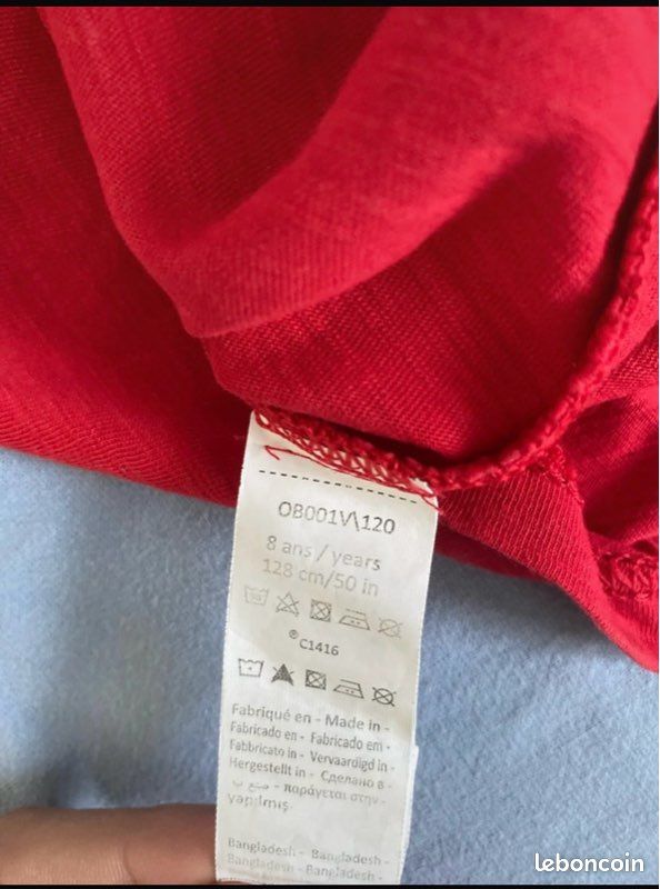 T-shirt 8 ans (image 4)