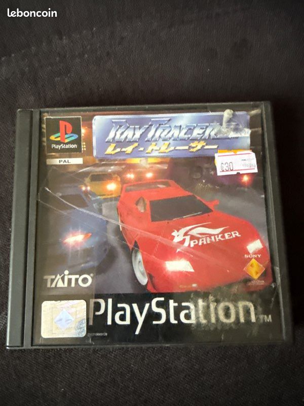 Ray Tracers PlayStation 1 sans notice (image 1)