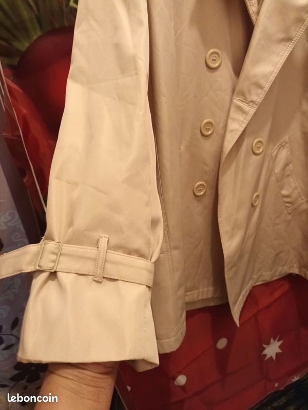Veste trench t 48 /50 neuf mengdiou (image 10)