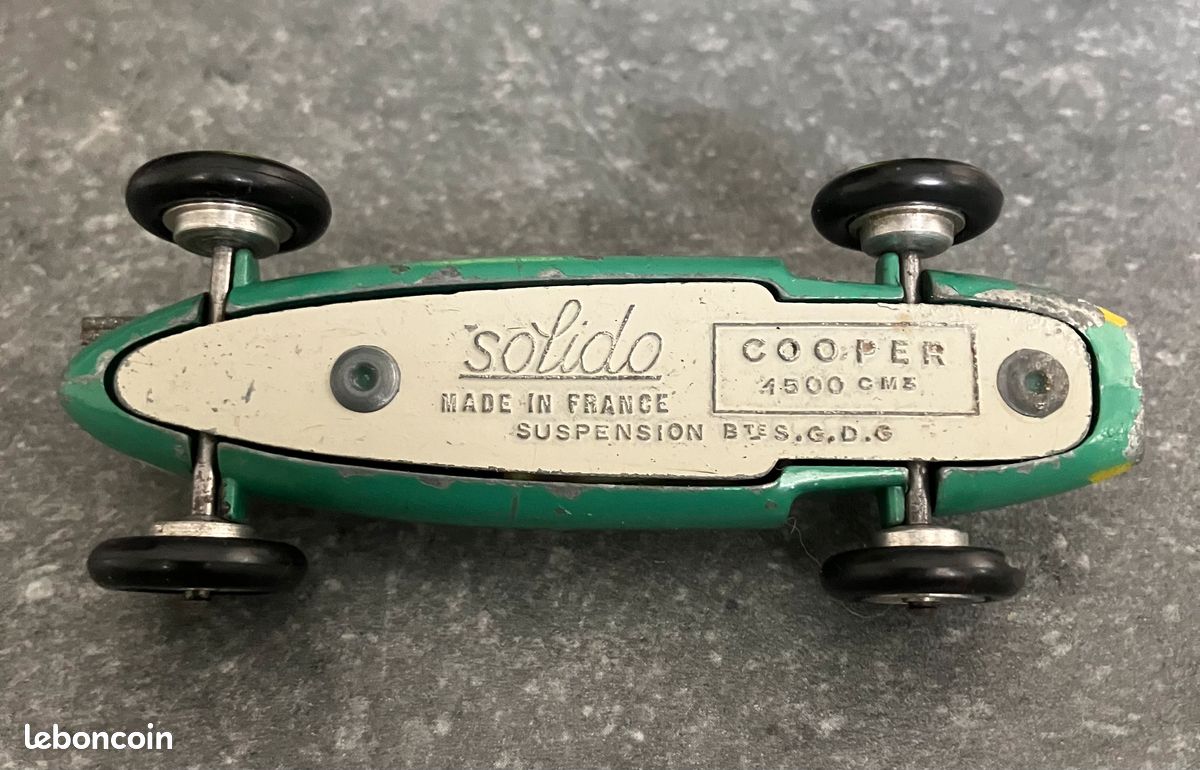 SOLIDO SERIE 100 - COOPER 1500 CM3 FORMULE 2 #116 + Boîte