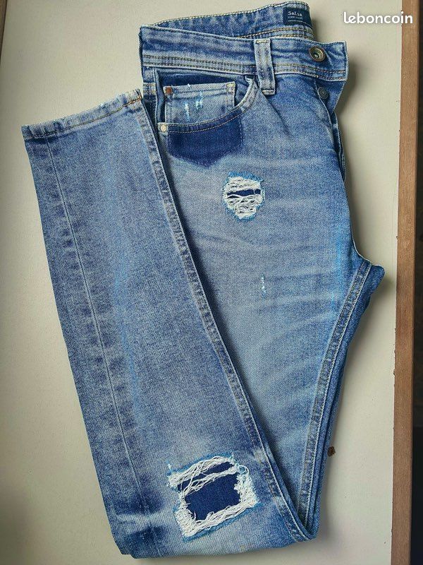 Jean Salsa Homme Skinny – Taille 38 – Excellent état (image 2)