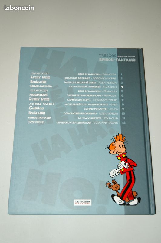BD Spirou et Fantasio : la corne du rhinocéros NEUVE (image 3)