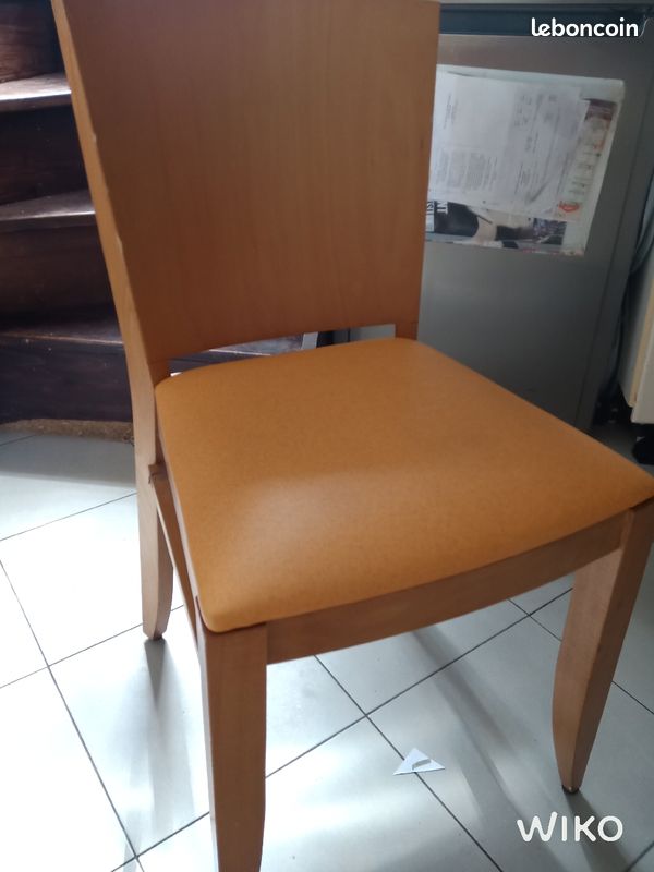 Chaise bois pascal Mourgue (image 2)