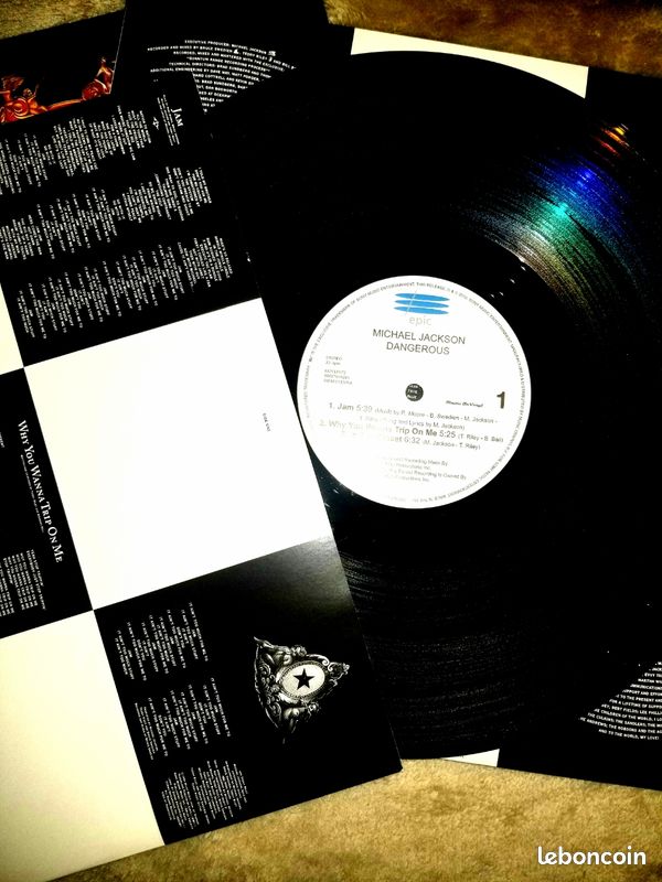 MICHAEL JACKSON DANGEROUS LP MUSIC ON VINYL 2010 180G audiophile smile (image 5)