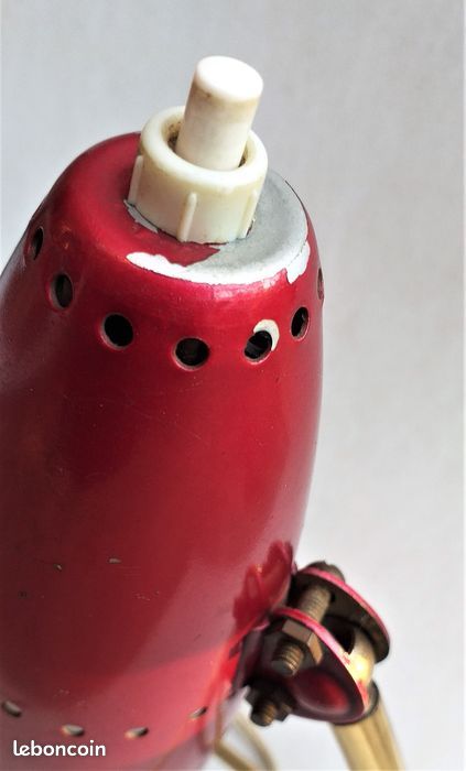 Lampe de Table Vintage • Applique • Cocotte • Rupert Nikoll • 1950 (image 11)