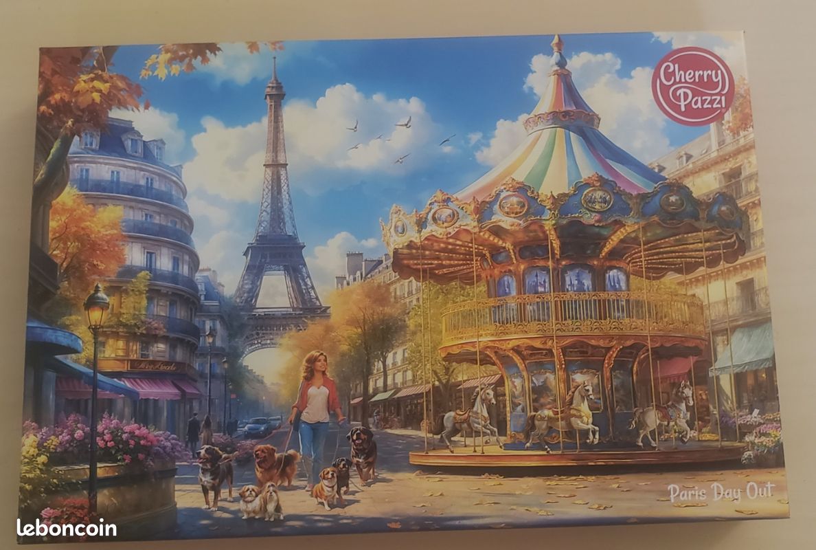 Puzzle cherry Pazzi 500 pieces Paris Day Out (image 1)