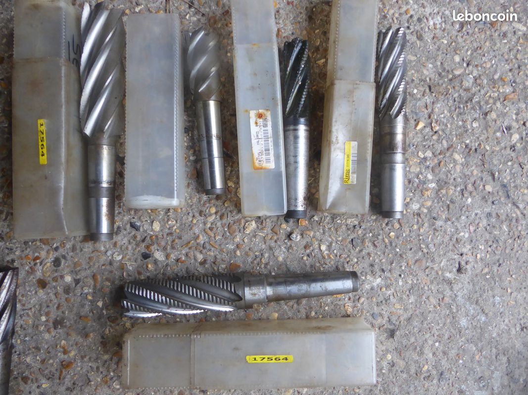 Outillage d usinage Lot de Fraises Croqueuse/Ravageuse/Autres pour fraiseuse (image 3)
