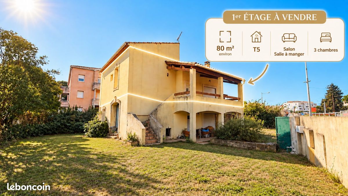 Appartement 4 pièces 80 m² · à Montpellier · 80 m² · 273 000 €