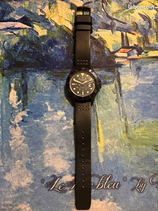 Montre Timex Navi XL Noire Montres Bijoux