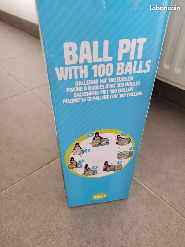 HFJKFW-100-7Cm Balles Pour Piscine À Balles Bébé Adapté Aux Enfants Plastiques Boule Pour Bebe