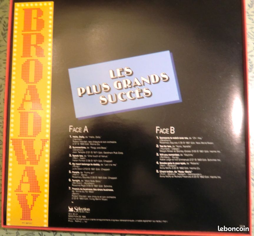 Disques vinyles 33 tours (coffret 8+1) : Ils font chanter la France (image 6)