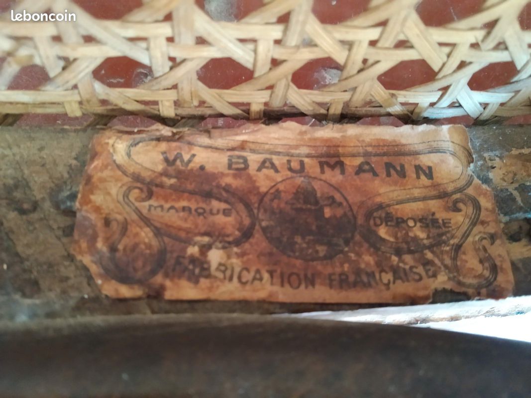 Chaise bistrot Baumann * début XXieme (image 2)