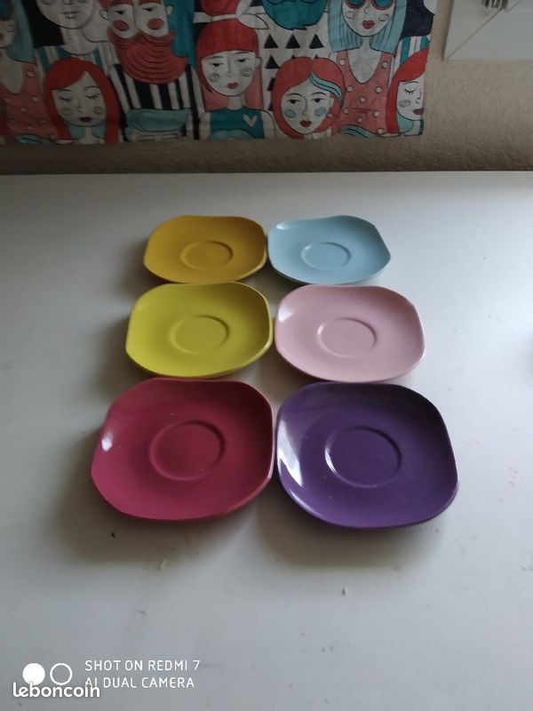 Soucoupes tasse à café (image 2)