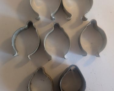 Paire De Colliers Passe-câble Shimano Pour Tube Transversal - Vélo Route Vintage