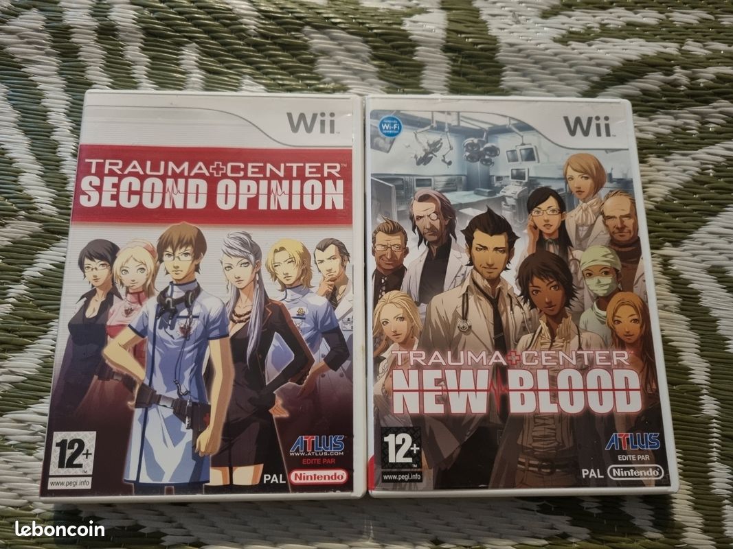 Lot de Trauma center wii complets Jeux vidéo