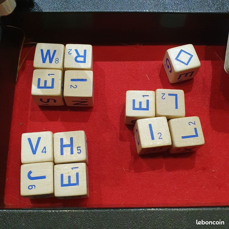 Jeu De Société Score – Mots Croisés Vintage, Complet, Dujardin