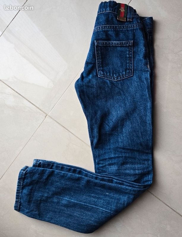 Pantalon jeans GUCCI 8 ans (image 3)