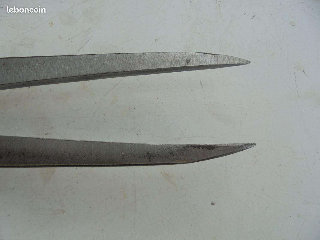 Ancien compas a ressort de menuisier (image 7)