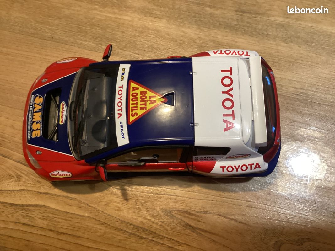 TOYOTA COROLLA TROPHEE ANDROS 2006 PROST 1/18 SOLIDO 83001 voiture miniature col