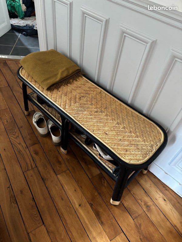 Banquette rotin (image 1)