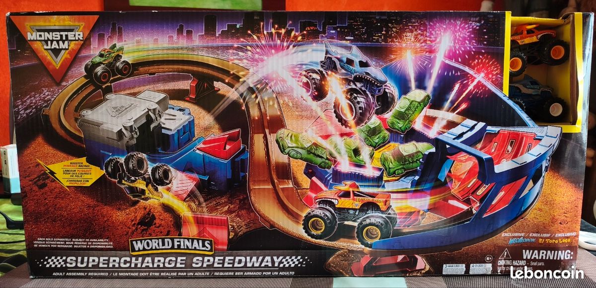 Circuit Monster Jam Supercharge Speedway - NEUF (image 1)