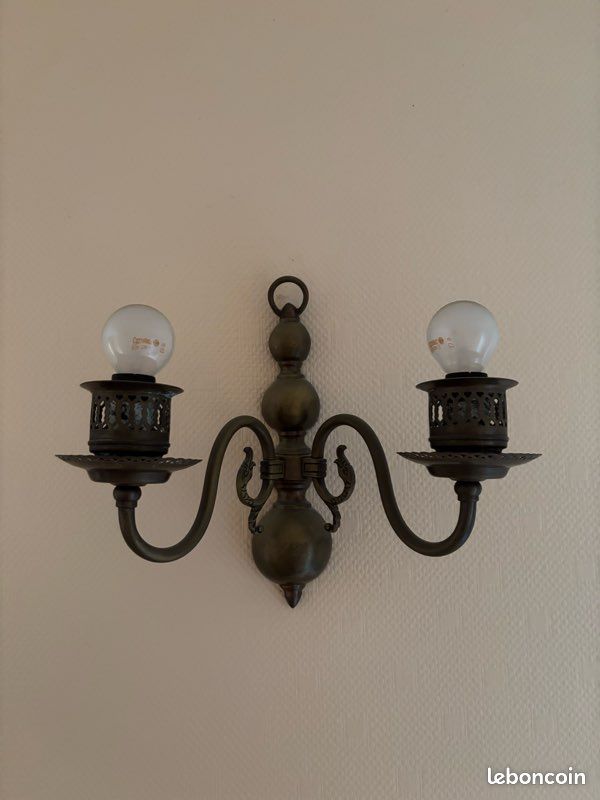 Lampe vintage de couloirs (image 1)