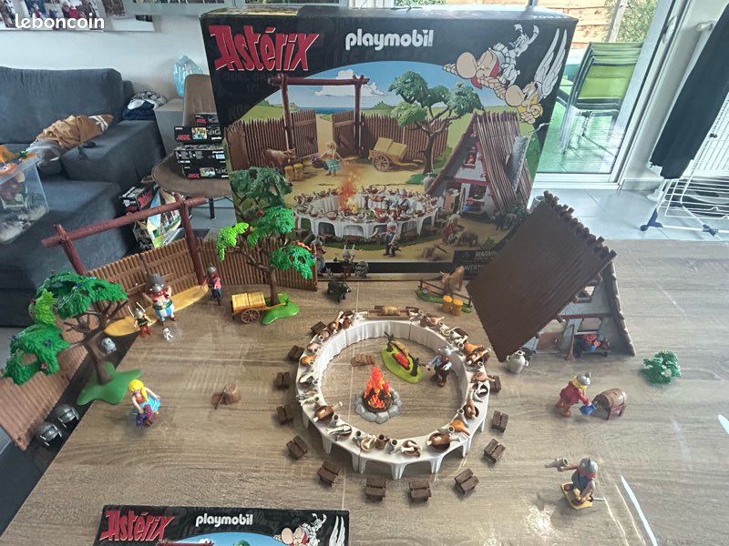 PLAYMOBIL ASTERIX ,LE banquet du village EUR 70,00 - PicClick FR