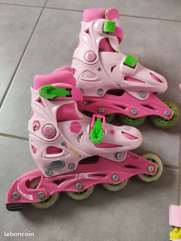 Roller enfant + protections (image 1)