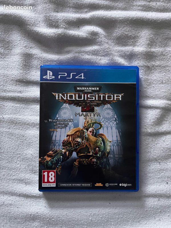 Neuf) Warhammer 40000 Inquisitor Martyr Playstation 4 PS4 FR