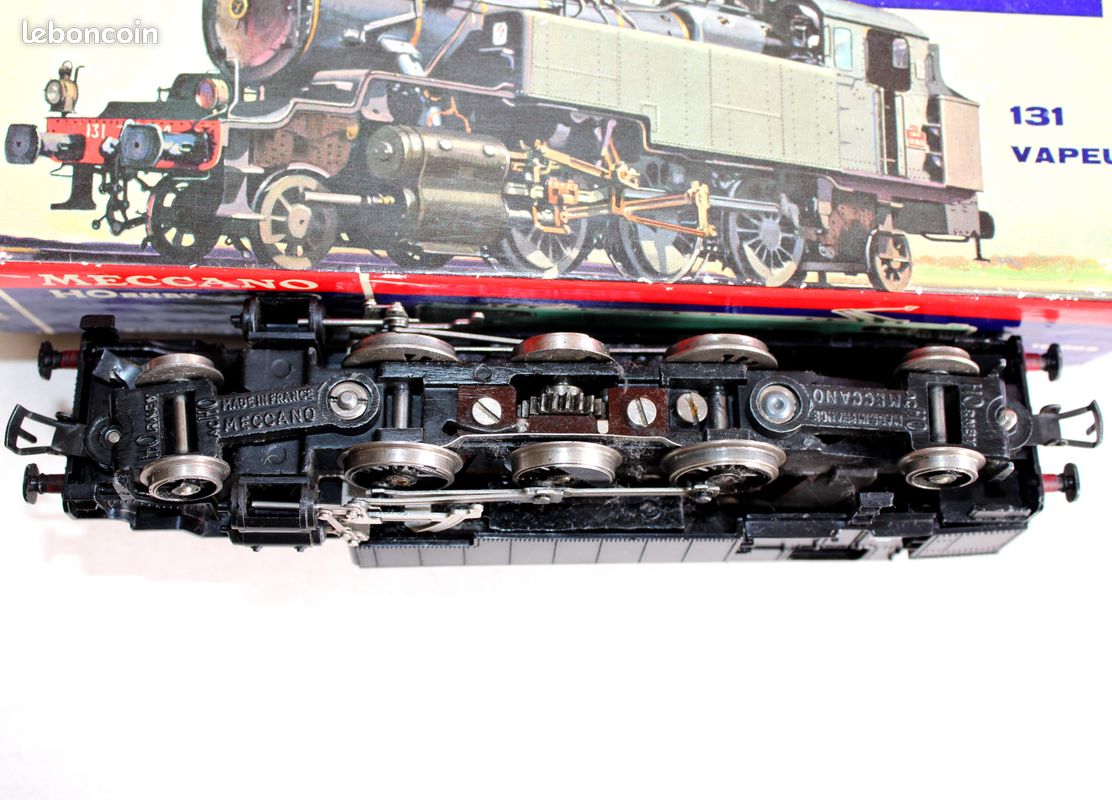 Locomotive vapeur SNCF 131TB réf 636 - Jeux & Jouets