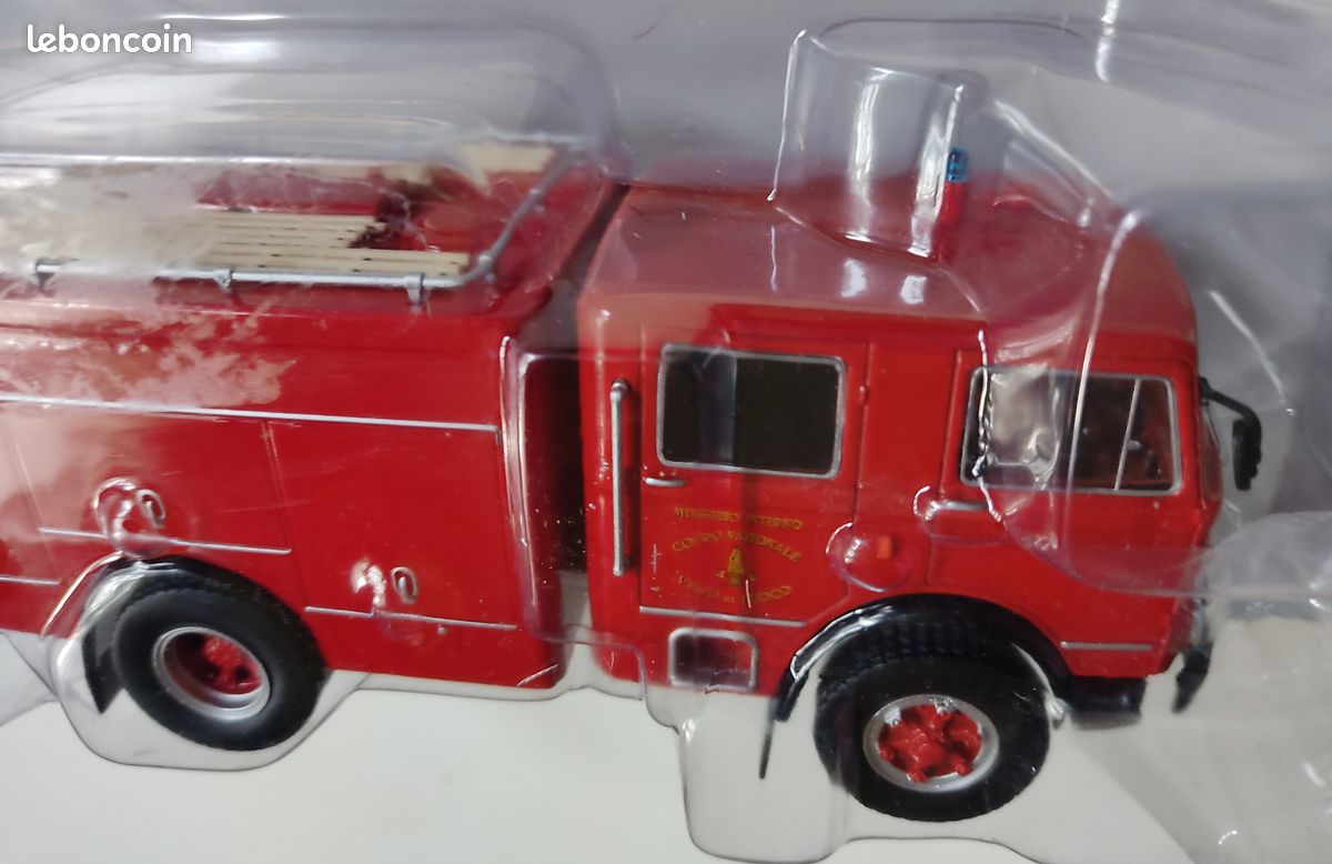 Camion pompiers Fiat OM 150 Autopompe 1/43, neuf (image 6)