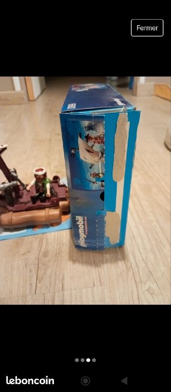 Playmobil pirates de ténèbres sur leur radeau (image 2)