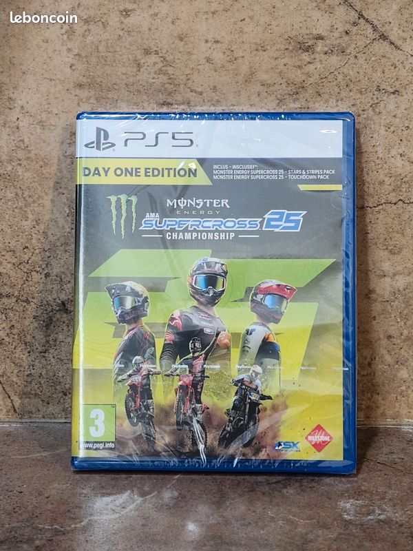 Jeu NEUF monster energy supercross 25 édition ps5 (image 1)