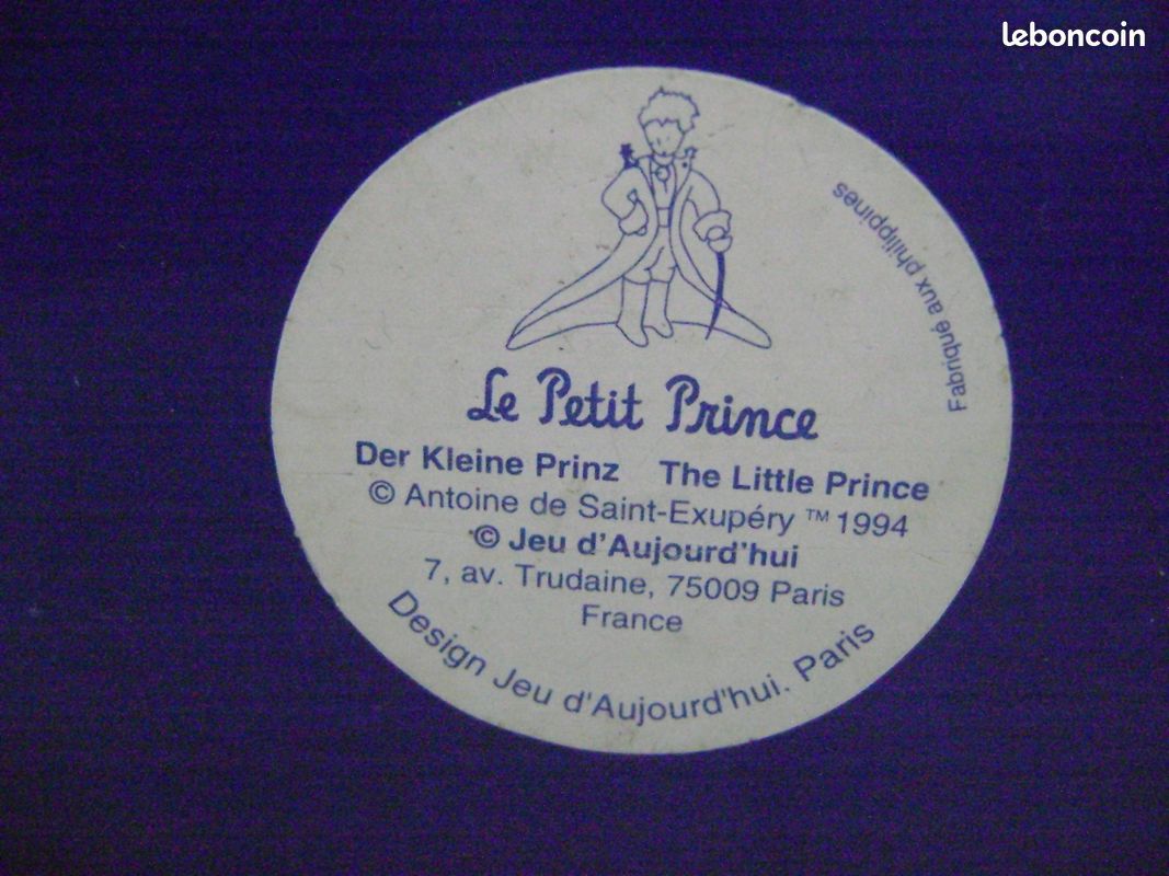 Tirelire le Petit Prince 1994 Jeu d'aujourd'hui (image 4)