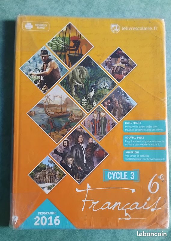 Manuel de français 6e (image 1)