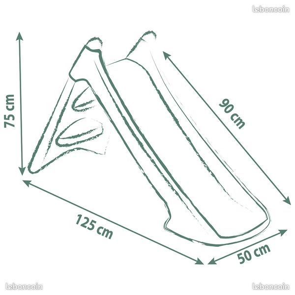 Toboggan smoby XS comme Neuf (image 2)