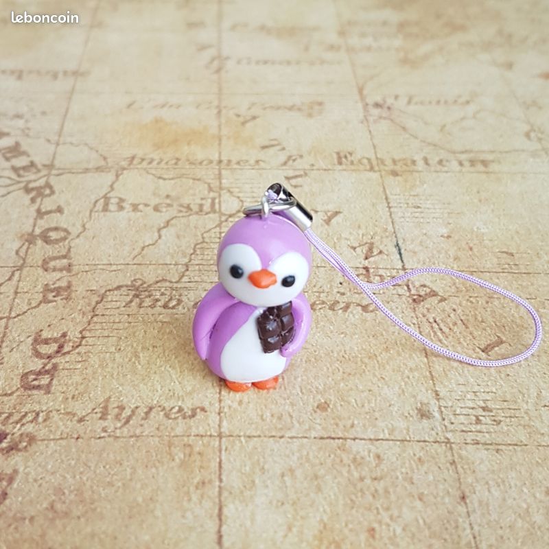 Pingouin et sa tablette de chocolat (image 1)