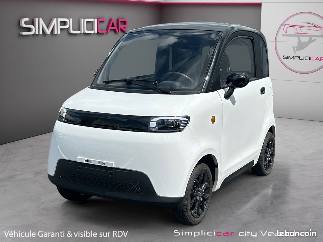 SIMPLICI S1 100% Electrique Garantie 24 mois / 5 Coloris / Sans Permis / 14 ans / GPS / CarPlay / LED (image 4)