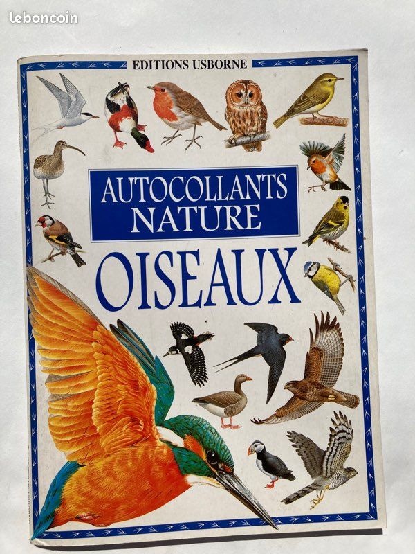 Livre « Autocollants Nature » - Oiseaux (image 1)