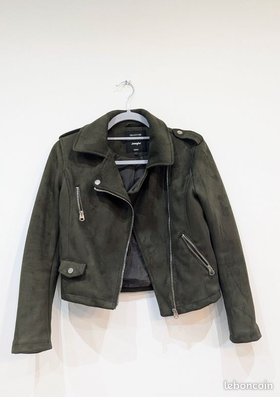 Veste biker Jennyfer – Taille XS Vêtements