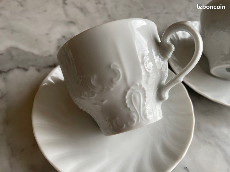 2 tasses + sous tasses, mitterteich bavaria seltmann weiden (image 2)