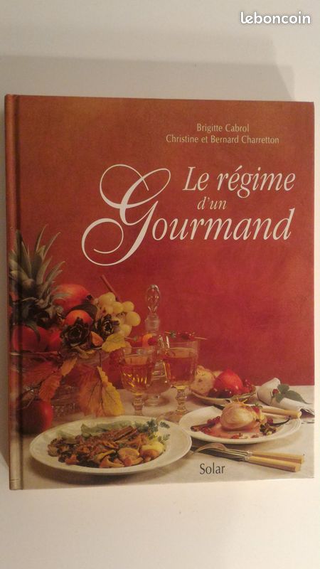 Livre de cuisine Le régime d'un gourmand (image 1)