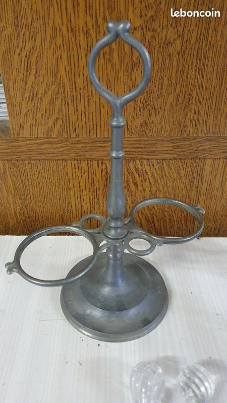 Vinaigrier en verre ancien (image 4)
